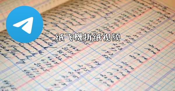 纸飞機折纸视频