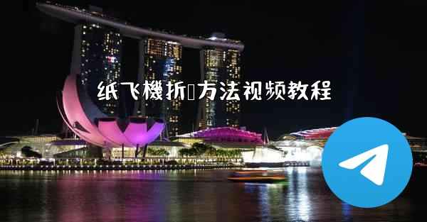 纸飞機折叠方法视频教程