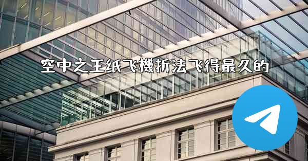 空中之王纸飞機折法飞得最久的