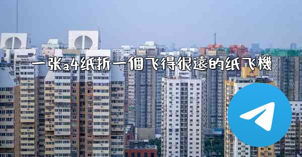 一张a4纸折一個飞得很遠的纸飞機