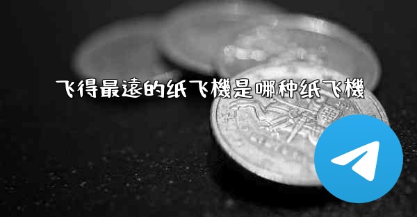 <b>飞得最遠的纸飞機是哪种纸飞機</b>