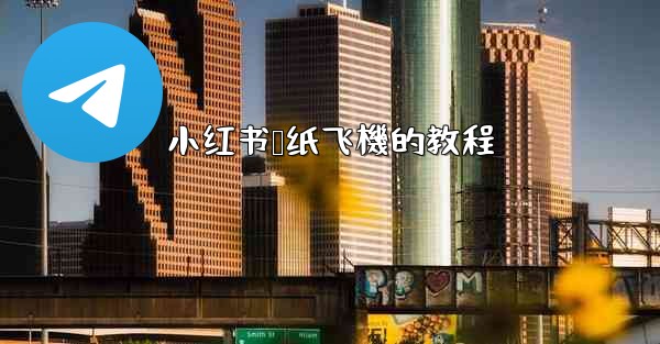 小红书叠纸飞機的教程