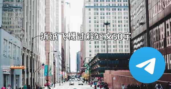 折纸飞機过程短文50字