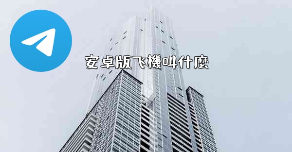 安卓版飞機叫什麼