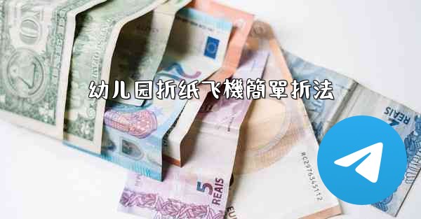 幼儿园折纸飞機簡單折法