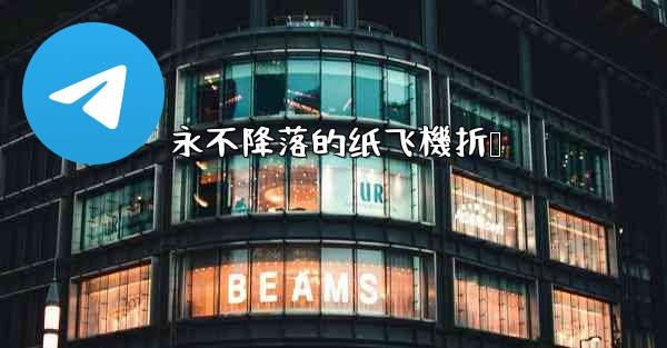 永不降落的纸飞機折叠