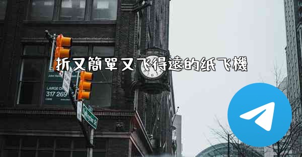 <b>折又簡單又飞得遠的纸飞機</b>