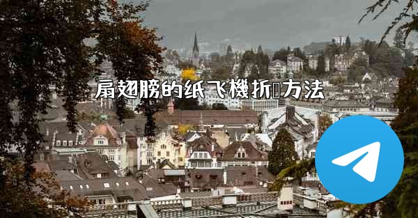 扇翅膀的纸飞機折叠方法