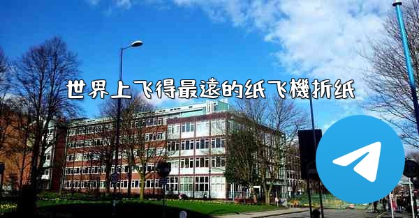 <b>世界上飞得最遠的纸飞機折纸</b>