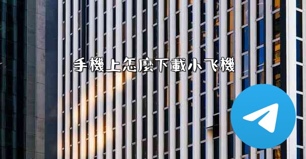 手機上怎麼下載小飞機