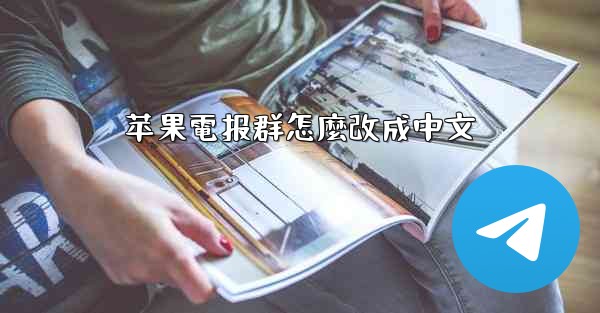 苹果電报群怎麼改成中文