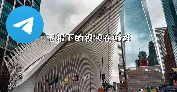 電报下的视频在哪裡