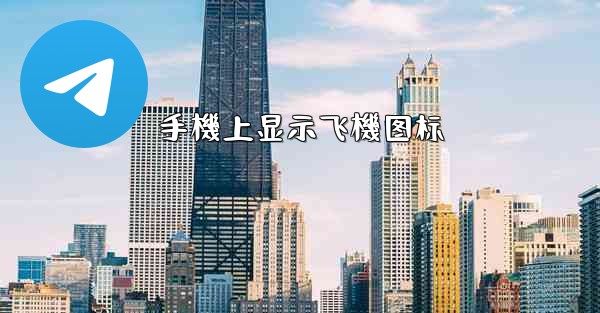 <b>手機上显示飞機图标</b>
