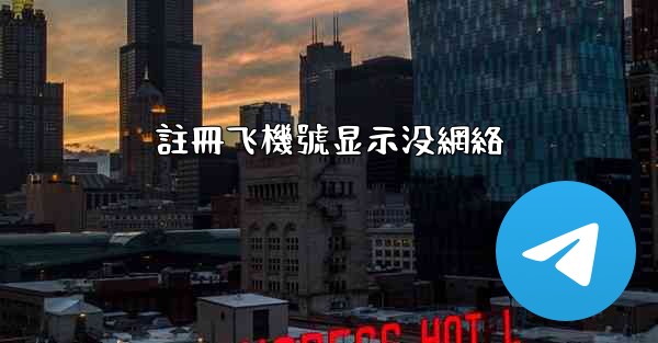 <b>註冊飞機號显示没網絡</b>