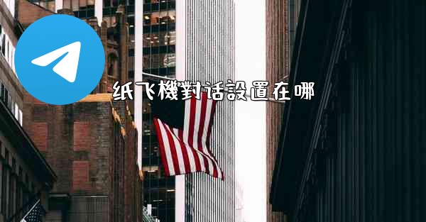 纸飞機對话設置在哪