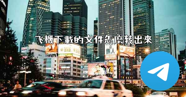 飞機下載的文件怎麼转出來