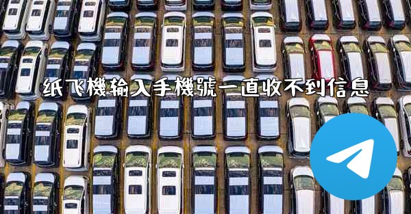 纸飞機输入手機號一直收不到信息