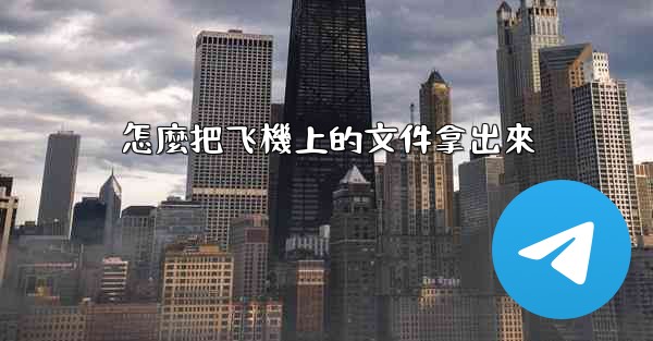 <b>怎麼把飞機上的文件拿出來</b>