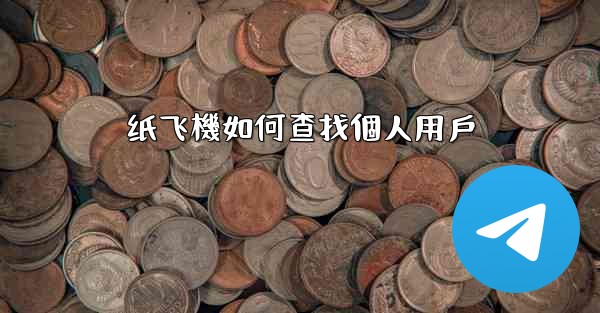 纸飞機如何查找個人用戶