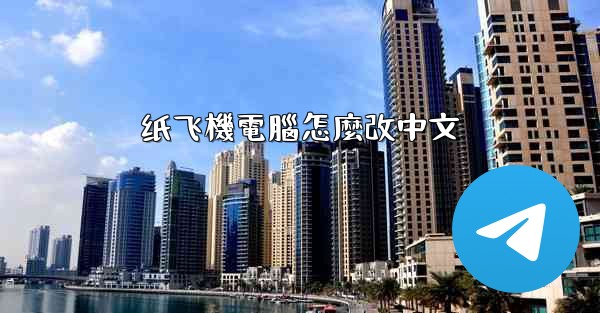 纸飞機電腦怎麼改中文