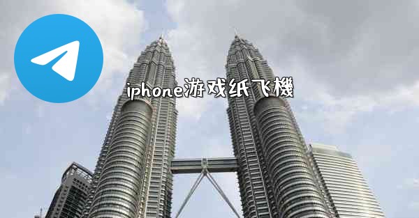 iphone游戏纸飞機