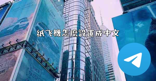 <b>纸飞機怎麼設置成中文</b>