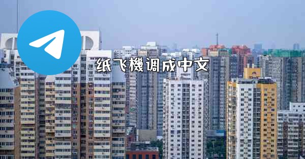 <b>纸飞機调成中文</b>