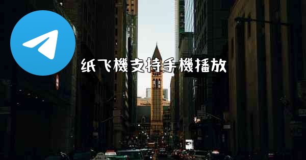 纸飞機支持手機播放
