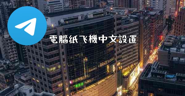 電腦纸飞機中文設置