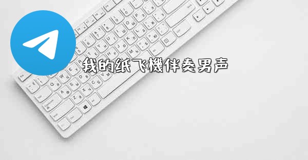 我的纸飞機伴奏男声