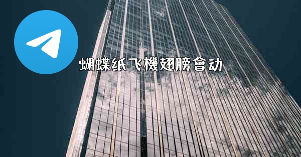 蝴蝶纸飞機翅膀會动