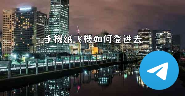 手機纸飞機如何登进去
