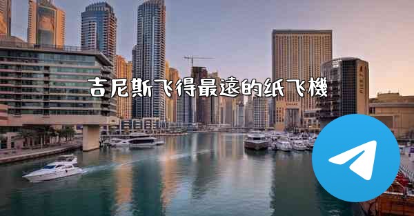 吉尼斯飞得最遠的纸飞機