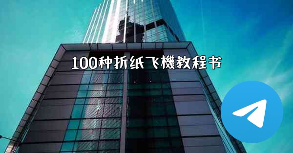 <b>100种折纸飞機教程书</b>