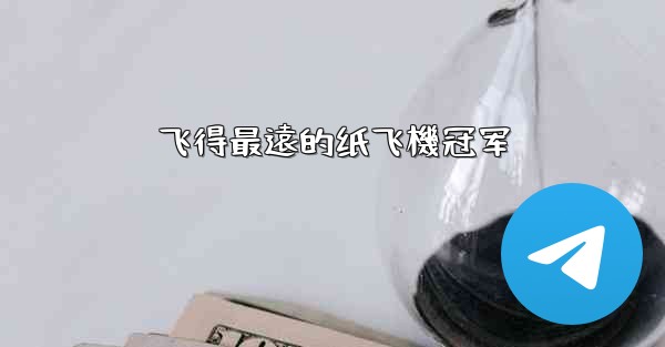 飞得最遠的纸飞機冠军