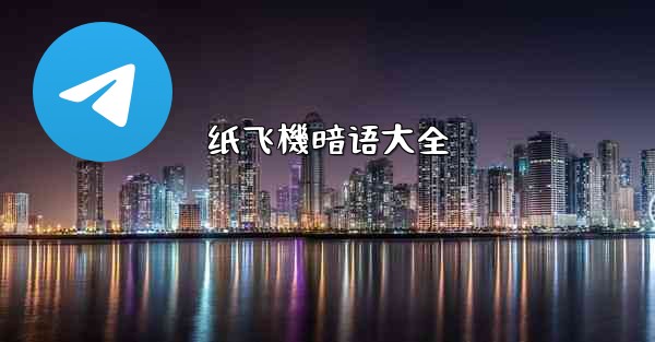 纸飞機暗语大全