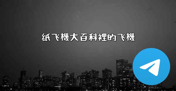 纸飞機大百科裡的飞機