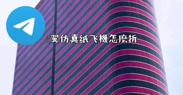 鸭翼仿真纸飞機怎麼折