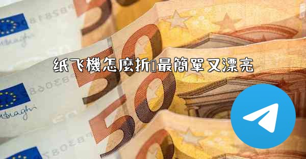 纸飞機怎麼折叠最簡單又漂亮