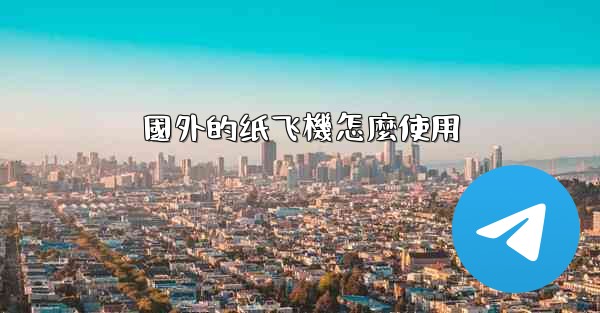 國外的纸飞機怎麼使用
