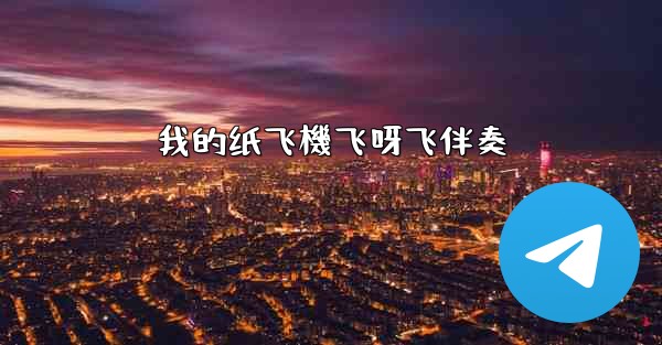 <b>我的纸飞機飞呀飞伴奏</b>