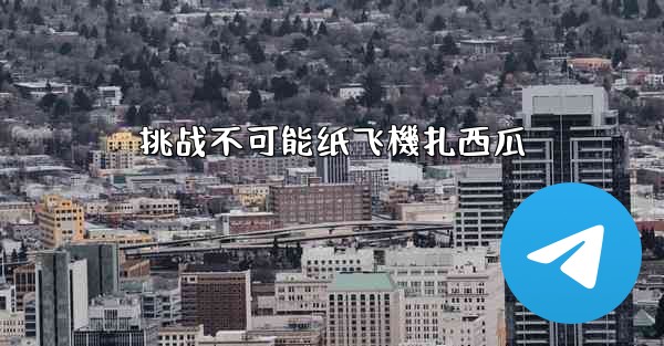 挑战不可能纸飞機扎西瓜