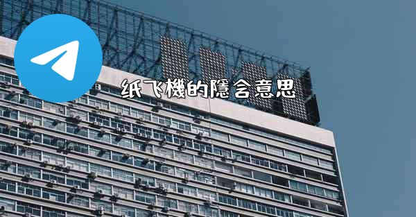 纸飞機的隱含意思