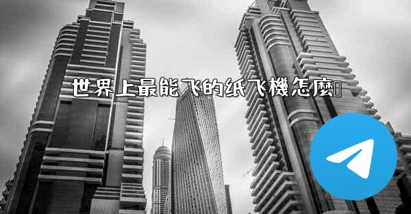 世界上最能飞的纸飞機怎麼叠