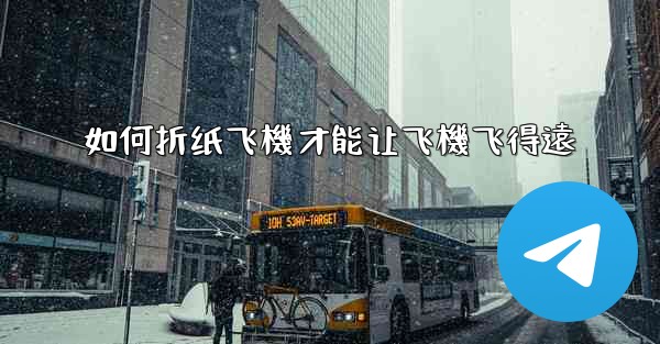 如何折纸飞機才能让飞機飞得遠