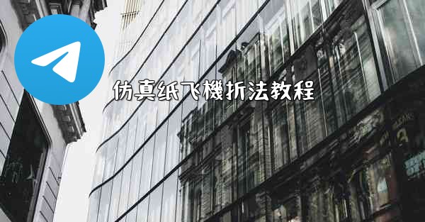 仿真纸飞機折法教程