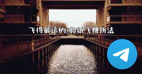 飞得最遠的猎豹纸飞機折法