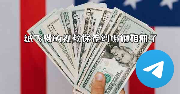 纸飞機的视频保存到哪個相冊了