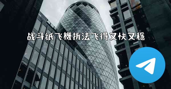 <b>战斗纸飞機折法飞得又快又穩</b>