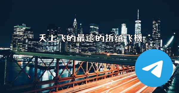 天上飞的最遠的折纸飞機